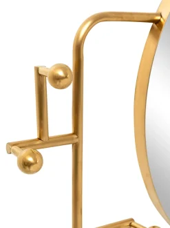 Appendiabiti Da Parete Con Specchio Tristan