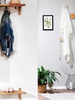 Appendiabiti Da Parete In Legno Di Quercia Milford