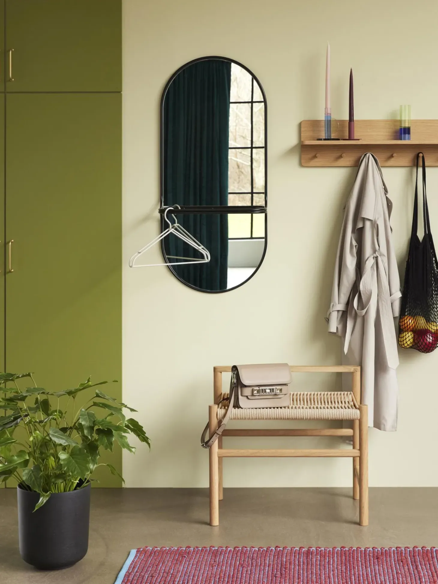 Appendiabiti Da Parete In Legno Spaces