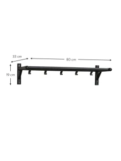 Appendiabiti Da Parete In Legno Di Quercia Milford
