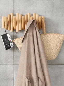 Appendiabiti Da Parete In Legno Di Pino Picket