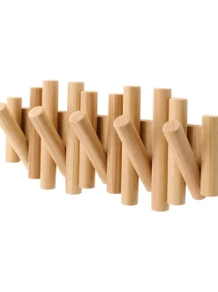 Appendiabiti Da Parete In Legno Di Pino Picket