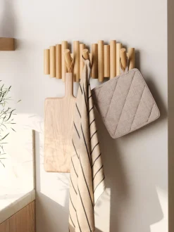 Appendiabiti Da Parete In Legno Di Pino Picket