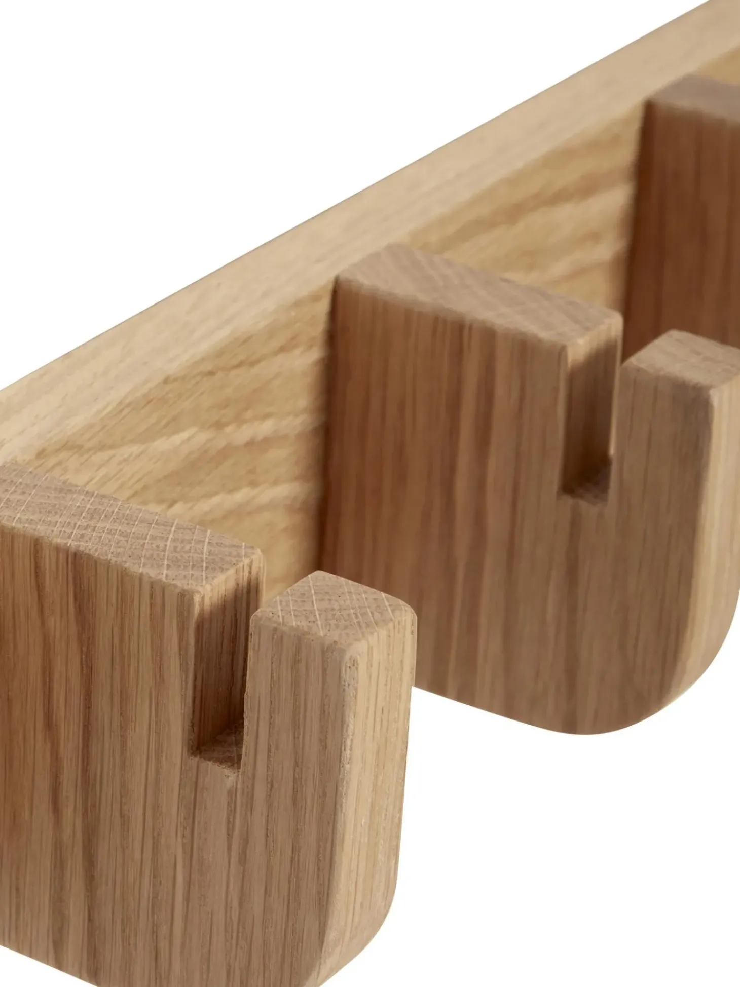 Appendiabiti Da Parete In Legno Di Quercia Nomad