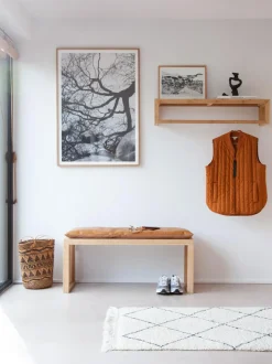 Appendiabiti Da Parete In Legno Di Bambu Rib, In Varie Misure