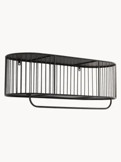 Appendiabiti In Metallo Con Ripiano London