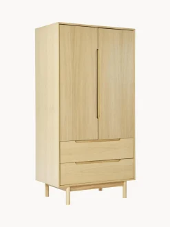 Armadio 2 Ante In Finitura In Legno Di Quercia Cassy