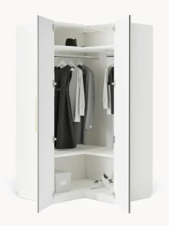 Armadio Angolare Componibile Simone, Larg. 115 Cm, Diverse Varianti