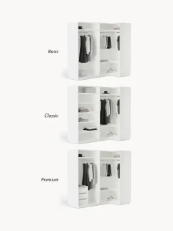 Armadio Angolare Componibile Charlotte, Larg. 215 Cm, Diverse Varianti