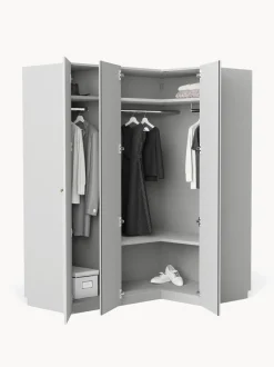 Armadio Angolare Componibile Charlotte, Larg. 165 Cm, Diverse Varianti