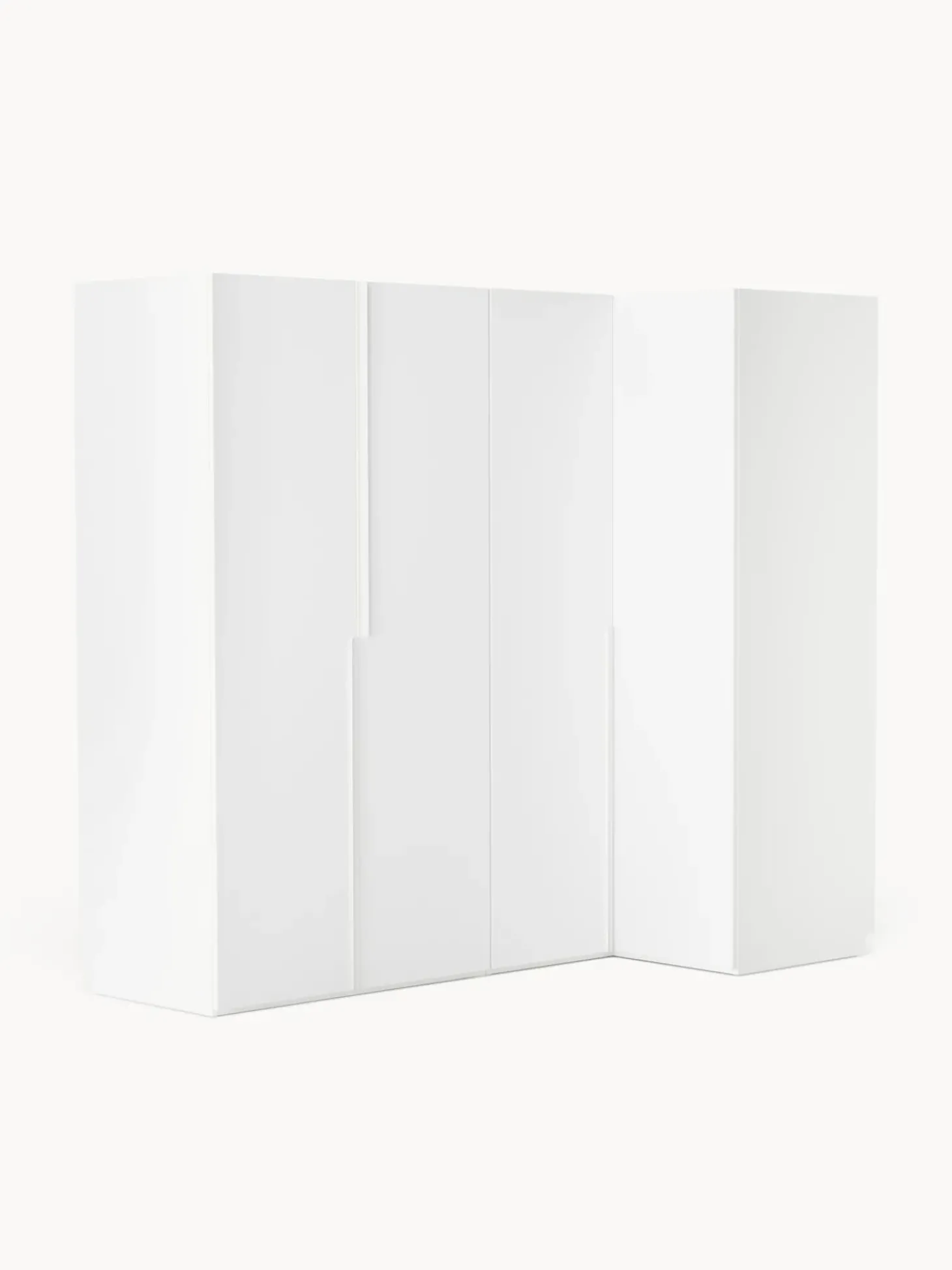 Armadio Angolare Componibile Leon, Larg. 215 Cm, Diverse Varianti