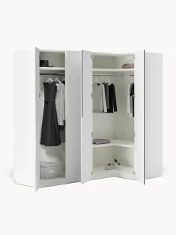 Armadio Angolare Componibile Leon, Larg. 215 Cm, Diverse Varianti