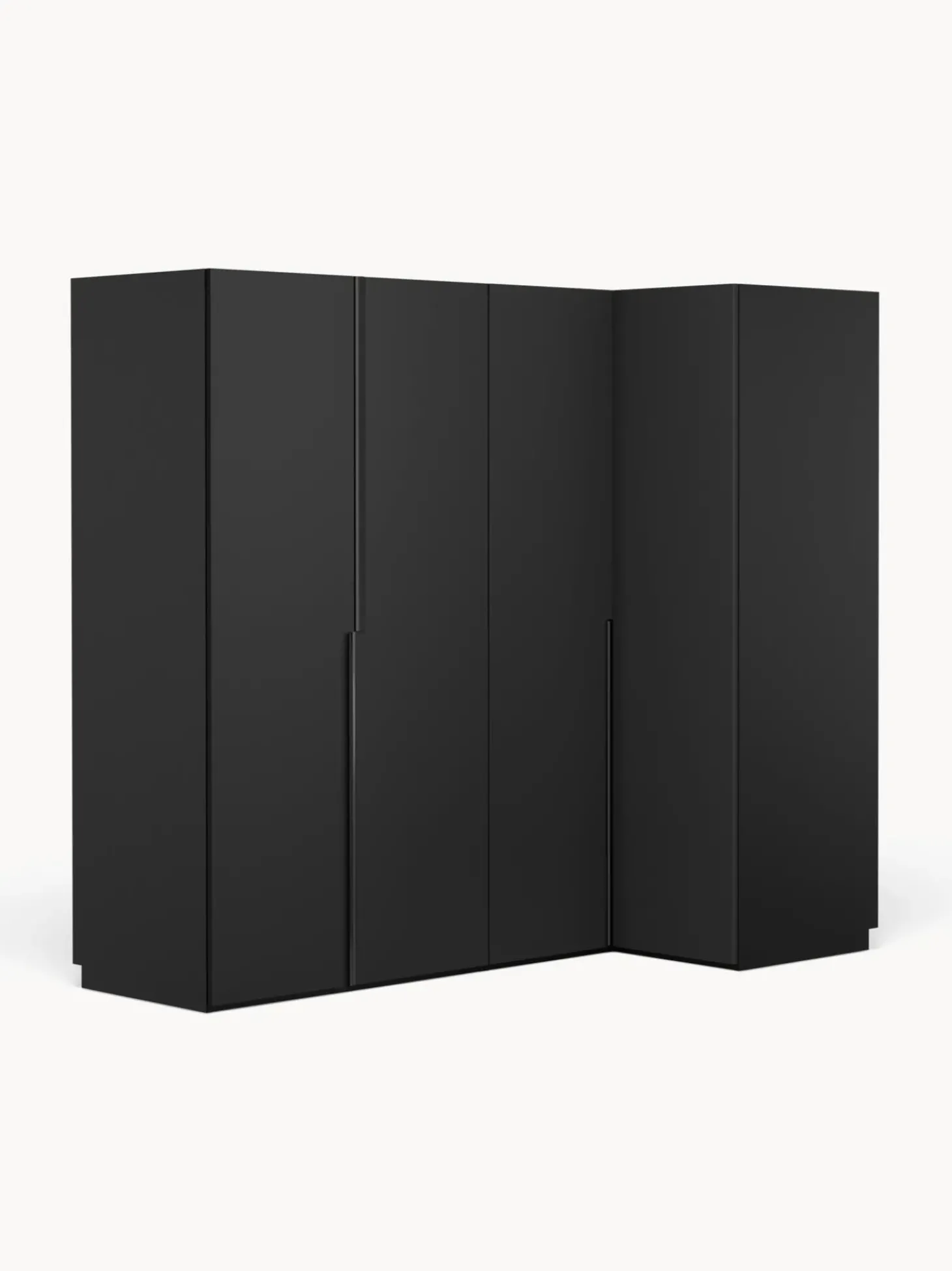 Armadio Angolare Componibile Leon, Larg. 215 Cm, Diverse Varianti