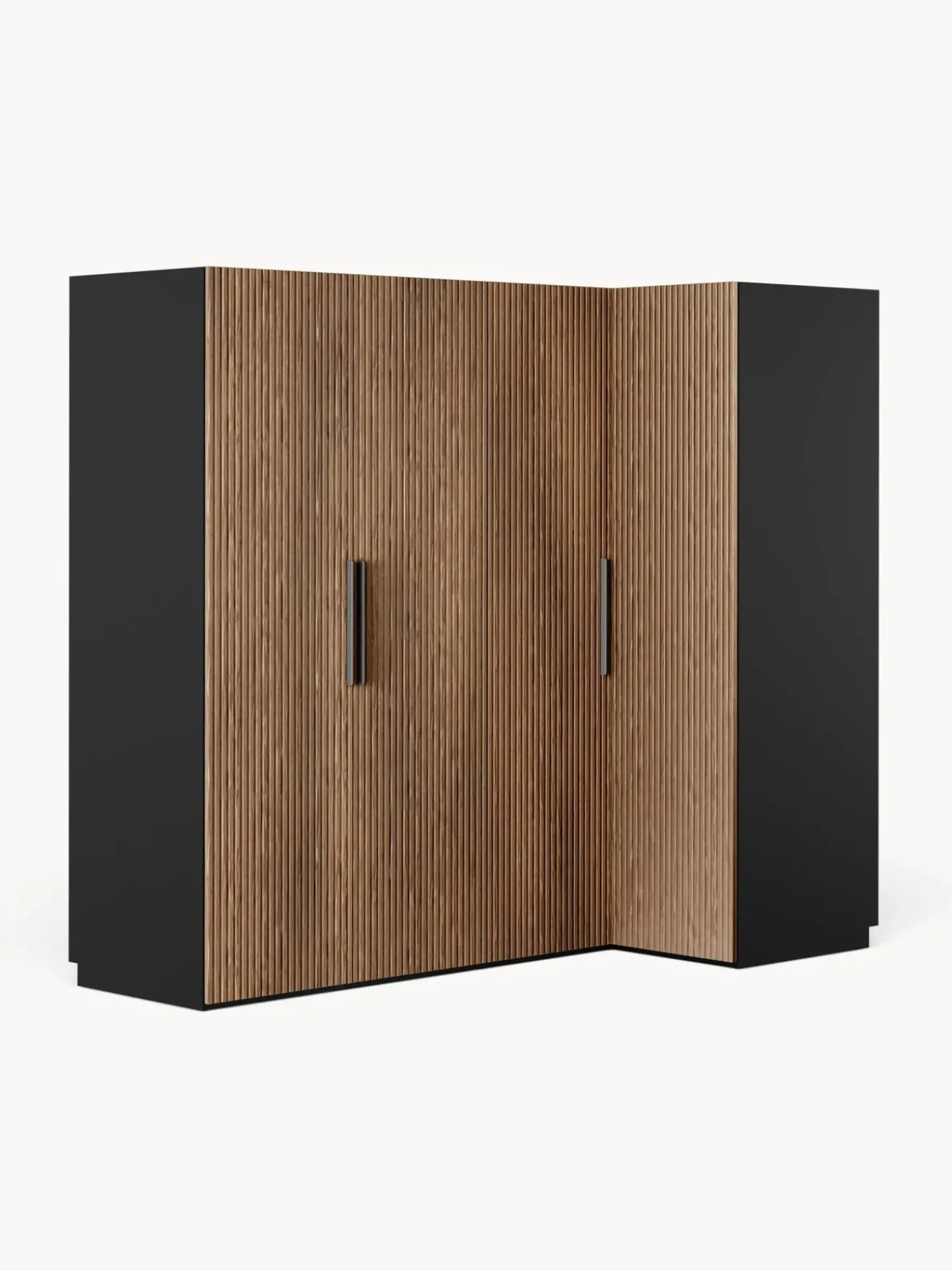 Armadio Angolare Componibile Simone, Larg. 215 Cm, Diverse Varianti