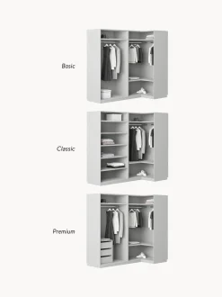 Armadio Angolare Componibile Simone, Larg. 215 Cm, Diverse Varianti