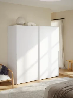 Armadio Componibile Ad Ante Battenti Leon, Larg. 200 Cm, Diverse Varianti