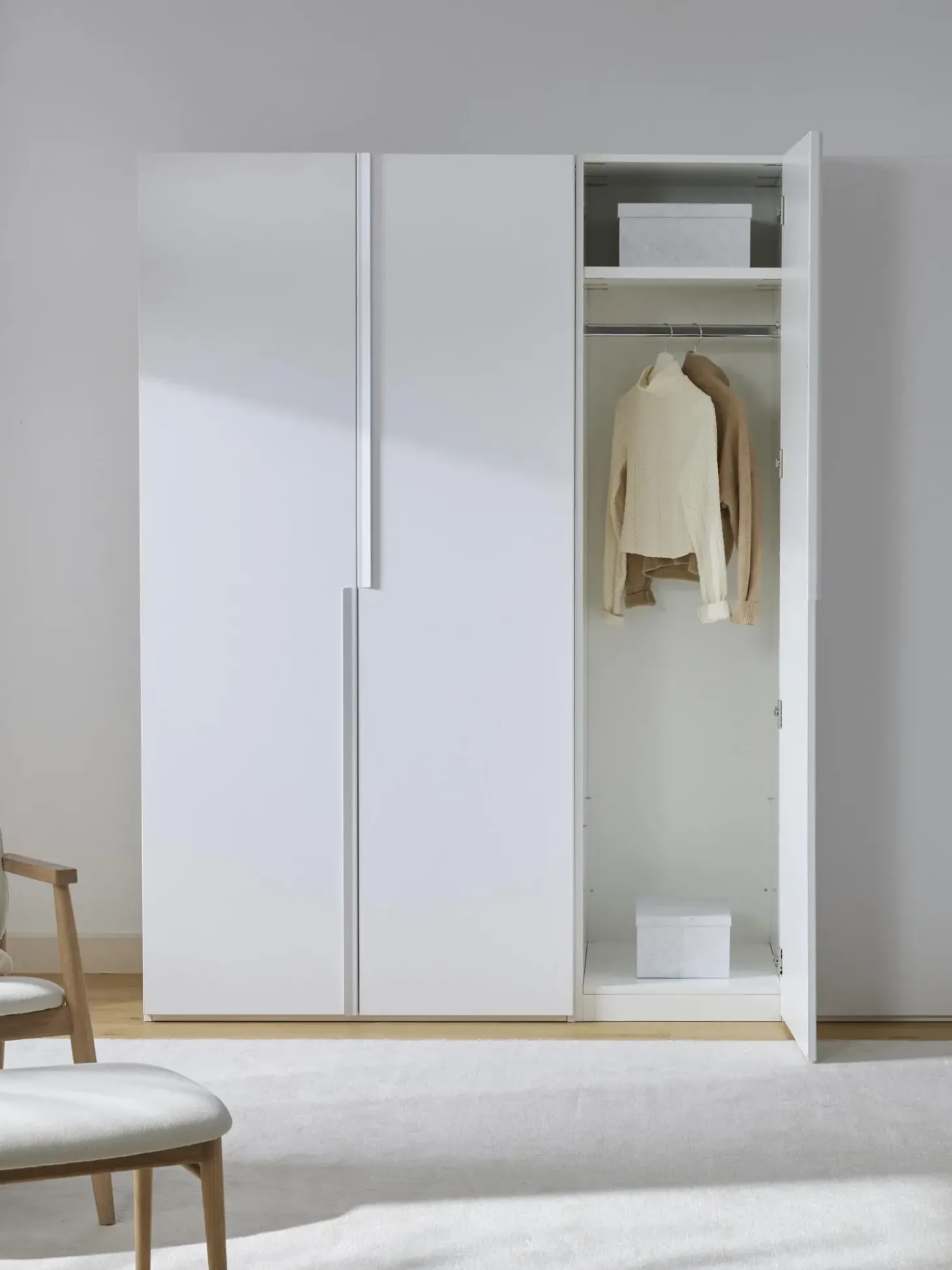 Armadio Componibile Ad Anta Girevole Leon, Larg. 50 Cm, Diverse Varianti