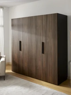 Armadio Componibile Ad Ante Girevoli Simone, Larg. 200 Cm, Diverse Varianti