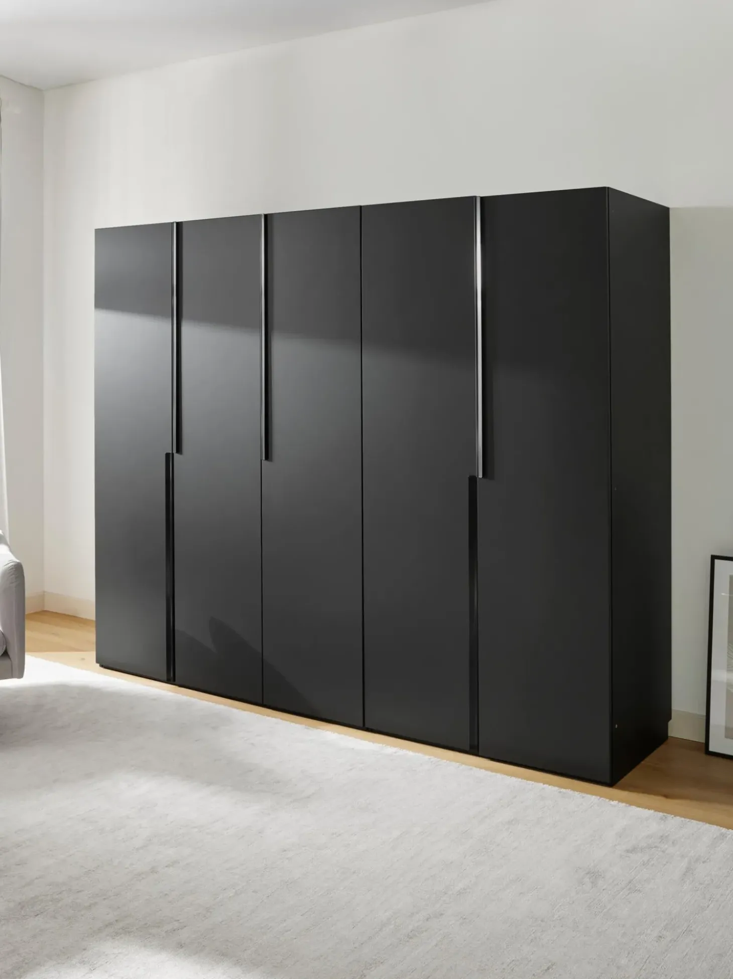 Armadio Componibile Ad Ante Battenti Leon, Larg. 250 Cm, In Diverse Varianti