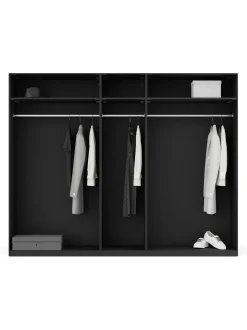 Armadio Componibile Ad Ante Battenti Leon, Larg. 250 Cm, In Diverse Varianti