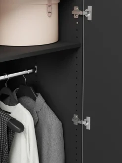 Armadio Componibile Ad Ante Battenti Leon, Larg. 50 Cm, In Diverse Varianti