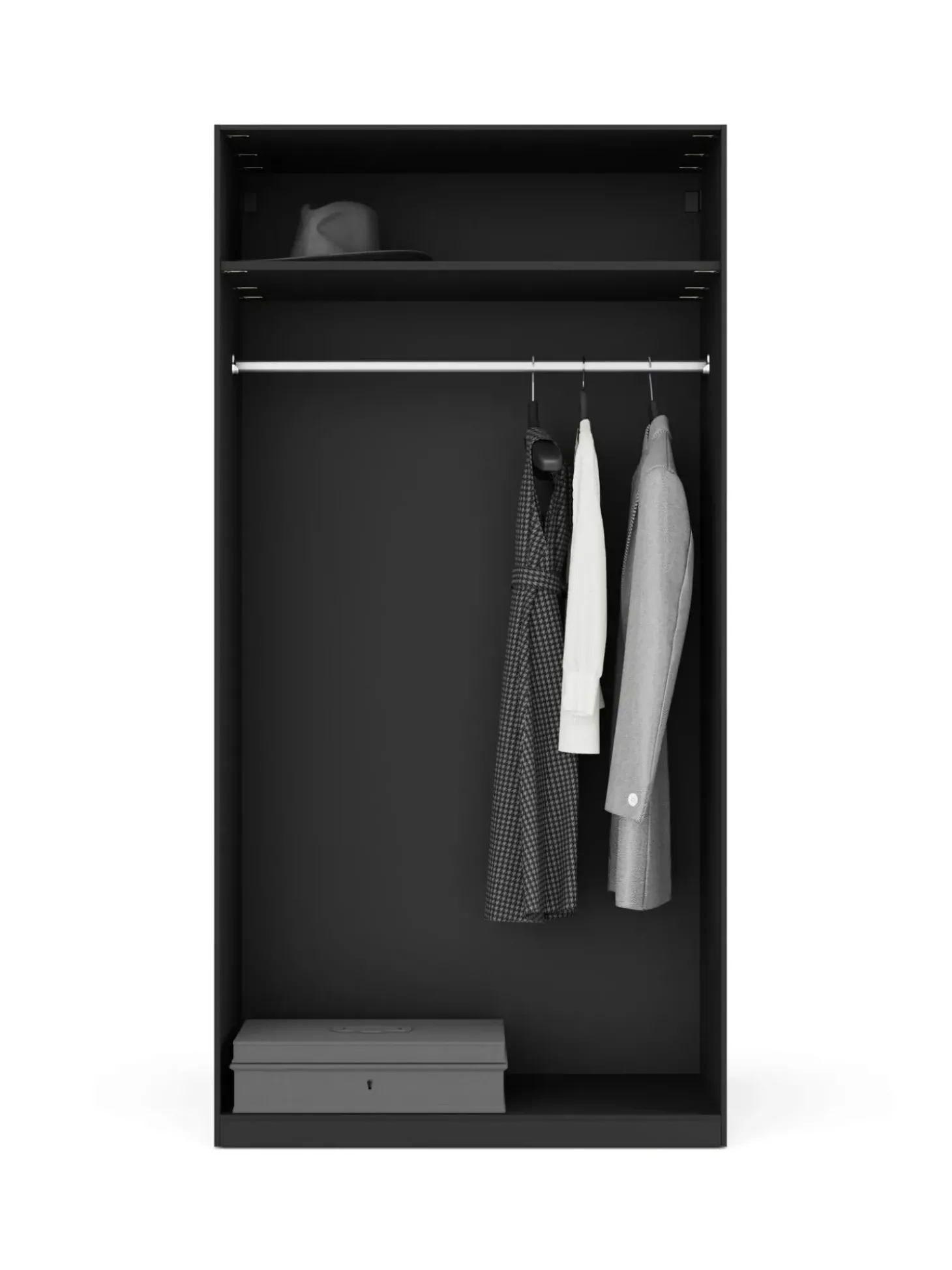 Armadio Componibile Ad Ante Battenti Leon, Larg. 100 Cm, Diverse Varianti