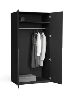 Armadio Componibile Ad Ante Battenti Leon, Larg. 100 Cm, Diverse Varianti