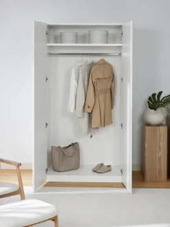 Armadio Componibile Ad Ante Girevoli Leon, Larg. 100 Cm, Diverse Varianti