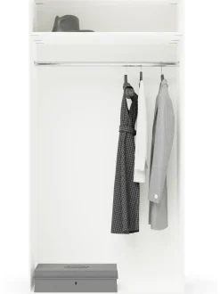 Armadio Componibile Ad Ante Girevoli Leon, Larg. 100 Cm, Diverse Varianti