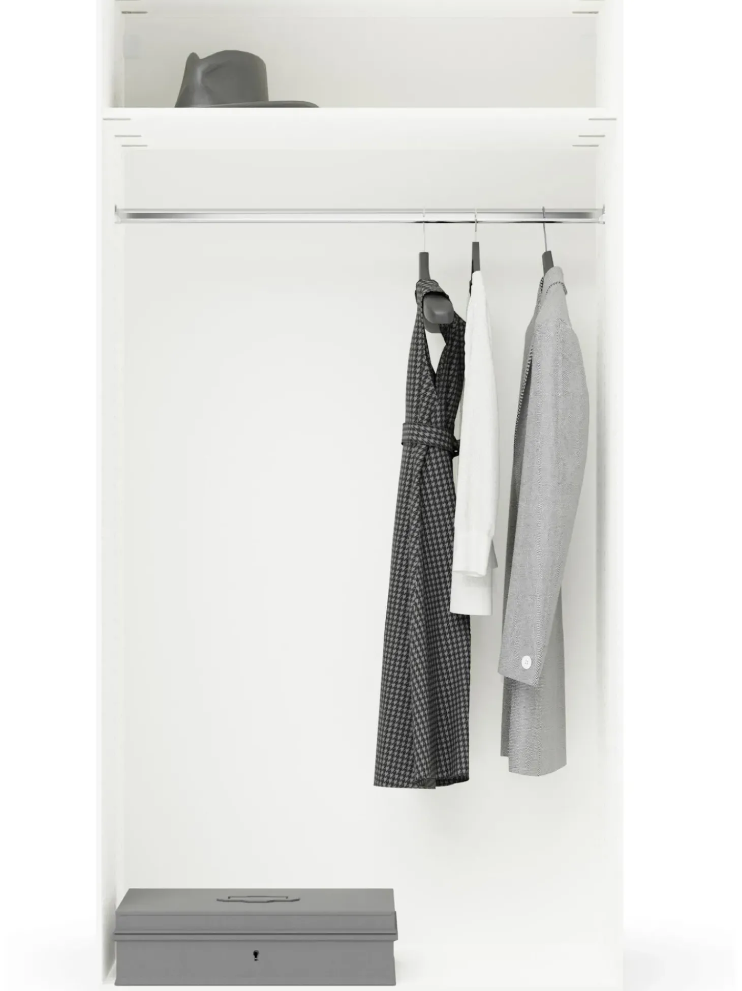 Armadio Componibile Ad Ante Girevoli Leon, Larg. 100 Cm, Diverse Varianti