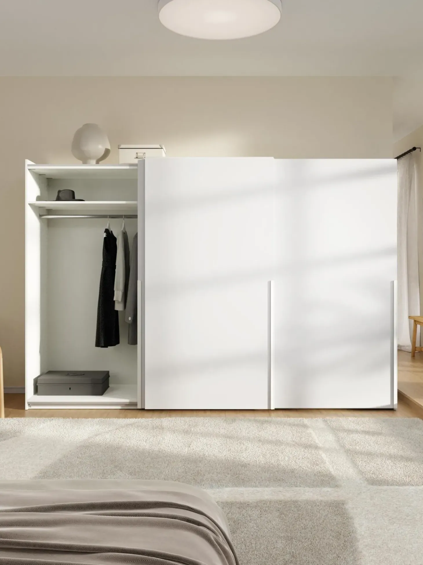 Armadio Componibile Ad Ante Battenti Leon, Larg. 300 Cm, Diverse Varianti