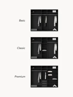 Armadio Componibile Ad Ante Girevoli Simone, Larg. 250 Cm, Diverse Varianti