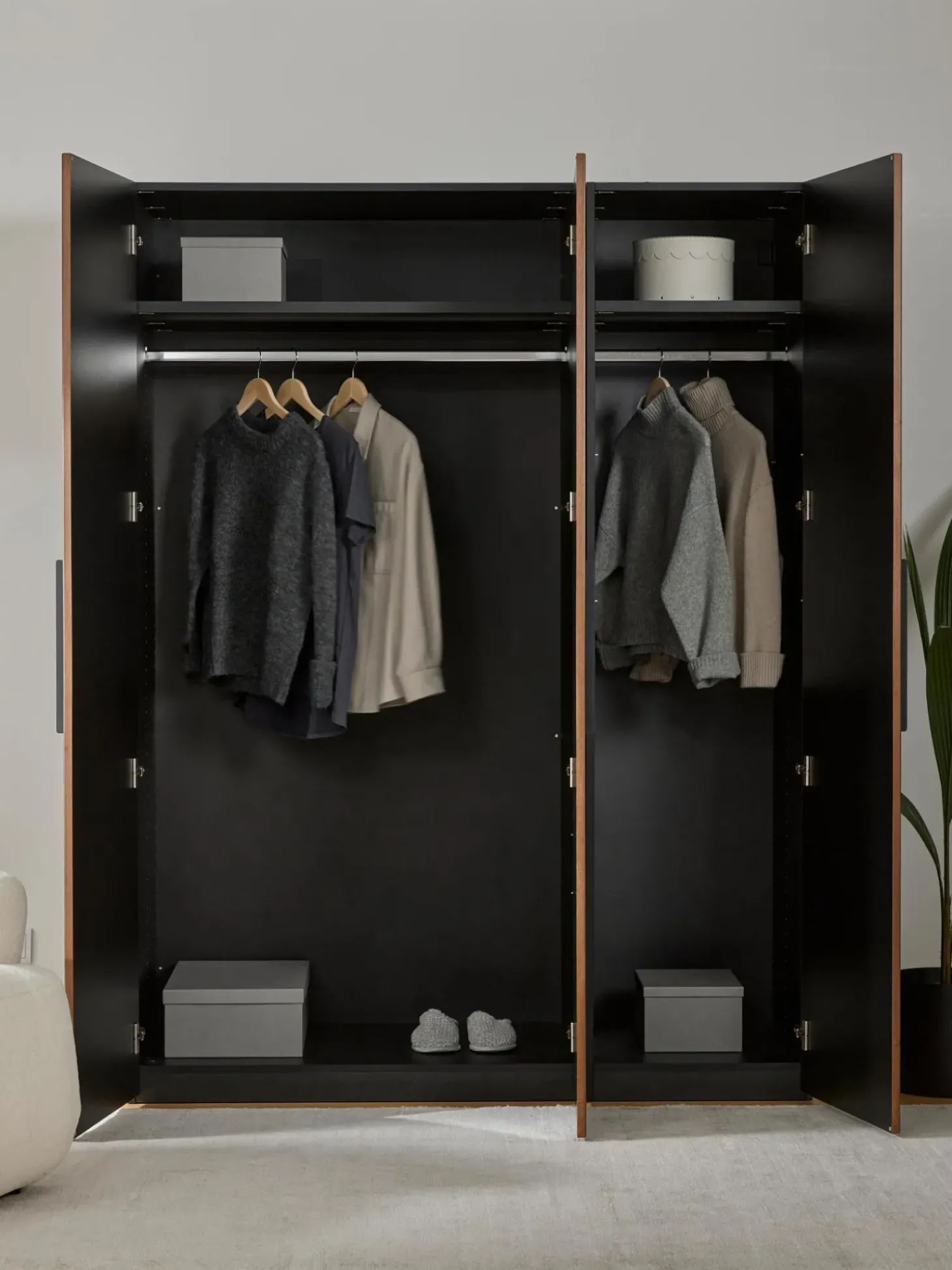 Armadio Componibile Ad Ante A Battente Simone, Larg. 150 Cm, Diverse Varianti