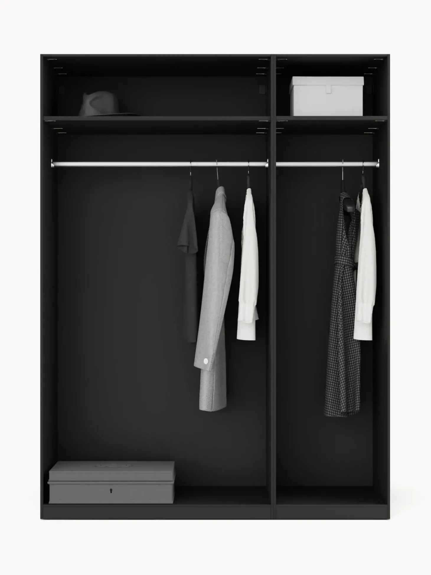 Armadio Componibile Ad Ante A Battente Simone, Larg. 150 Cm, Diverse Varianti