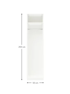 Armadio Componibile Con Anta Battente Charlotte, Larg. 50 Cm, In Diverse Varianti