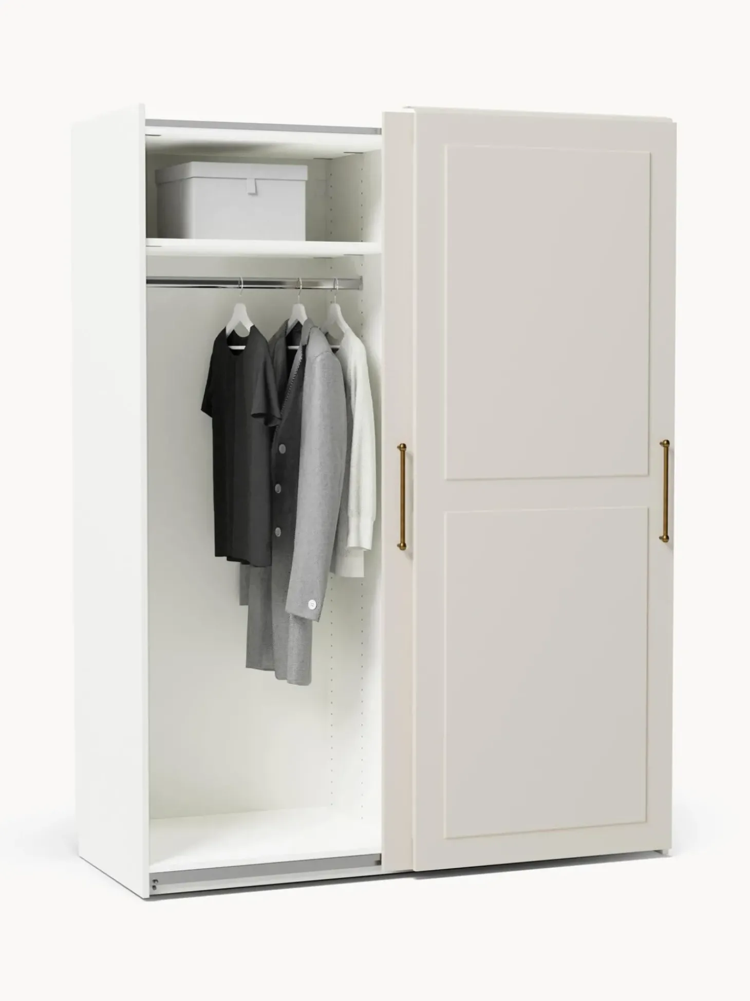 Armadio Componibile Con Ante Scorrevoli Charlotte, Larg. 150 Cm, Diverse Varianti