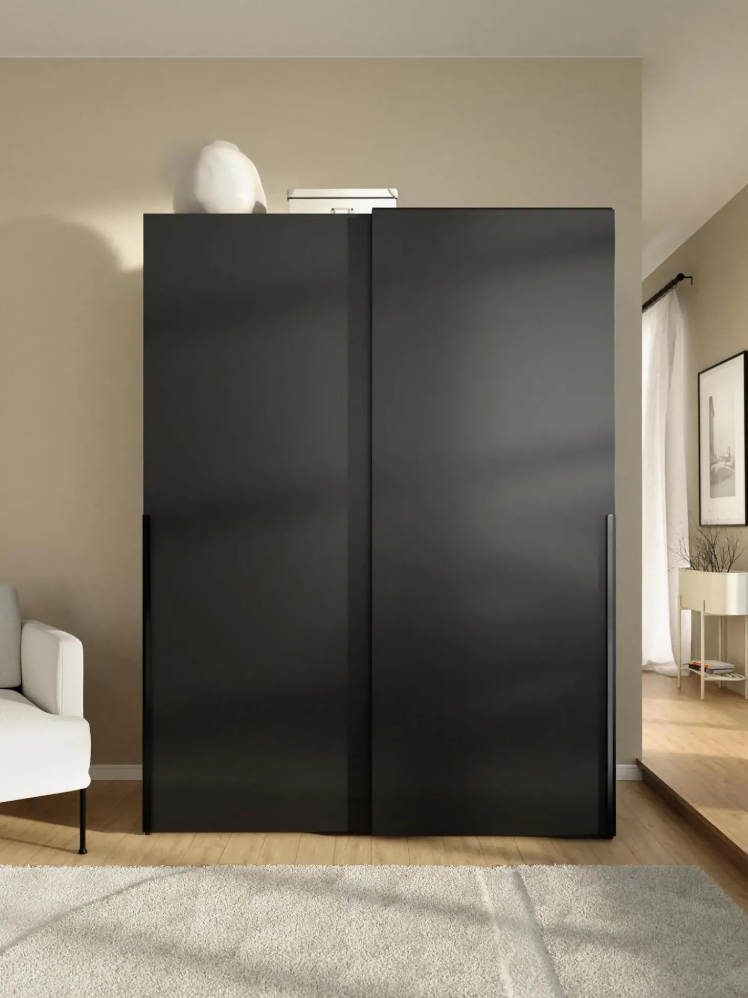 Armadio Componibile Con Ante Battenti Leon, Larg. 150 Cm, Diverse Varianti