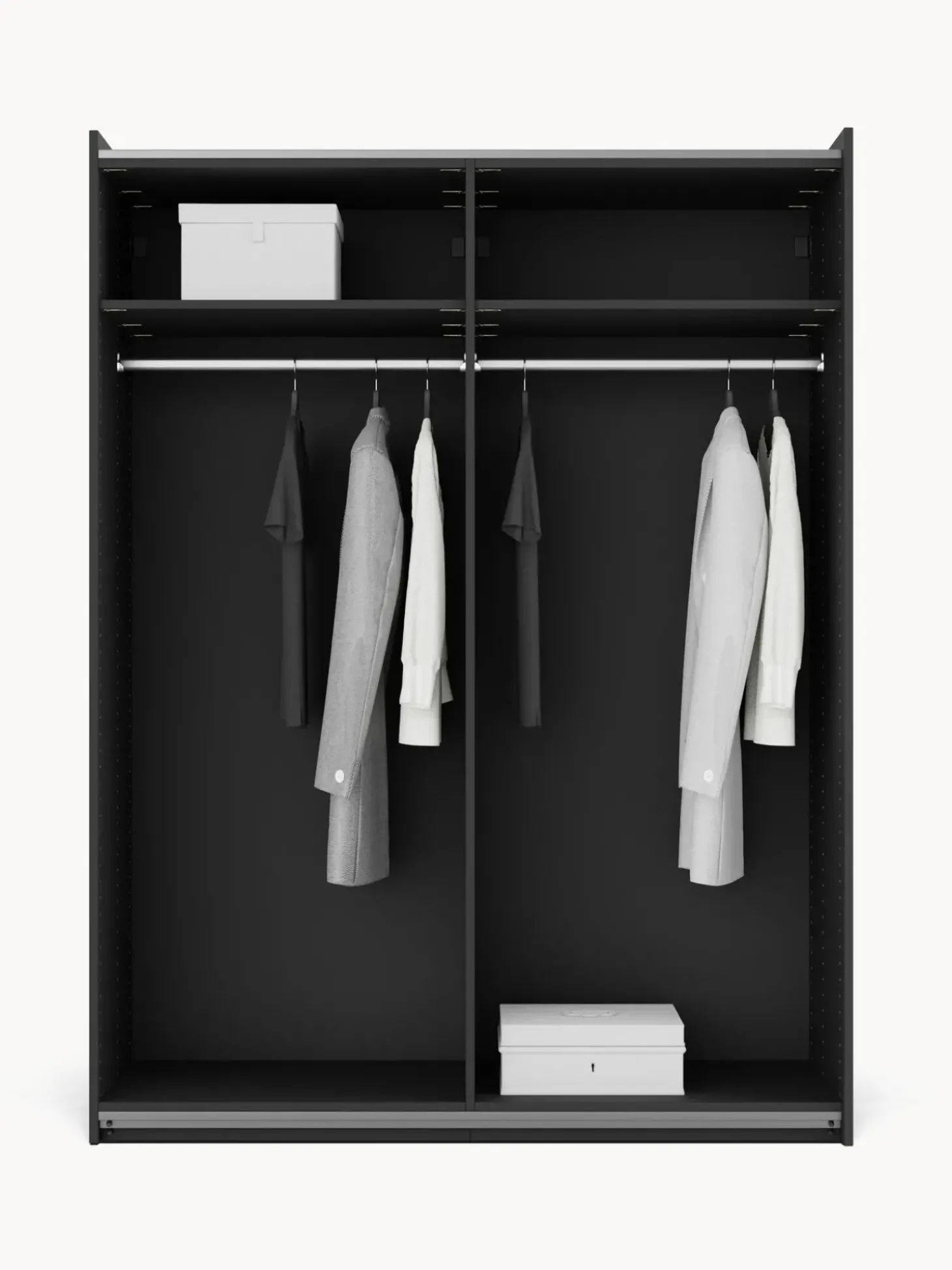 Armadio Componibile Con Ante Battenti Simone, Larg. 150 Cm, In Diverse Varianti