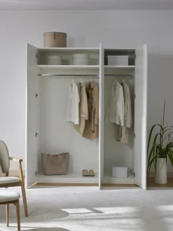 Armadio Componibile Con Ante Battenti Leon, Larg. 150 Cm, In Diverse Varianti