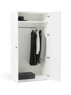 Armadio Componibile Con Ante Battenti Charlotte, Larg. 100 Cm, In Diverse Varianti