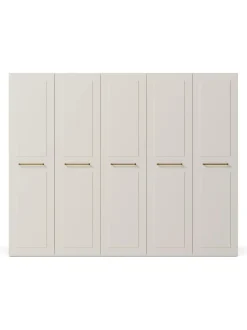 Armadio Componibile Con Anta Battente Charlotte, Larg. 250 Cm, In Diverse Varianti