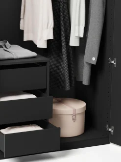 Armadio Componibile Con Ante Battenti Leon, Larg. 150 Cm, In Diverse Varianti