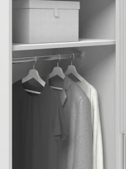 Armadio Componibile Con Ante Battenti Simone, Larg. 200 Cm, In Diverse Varianti