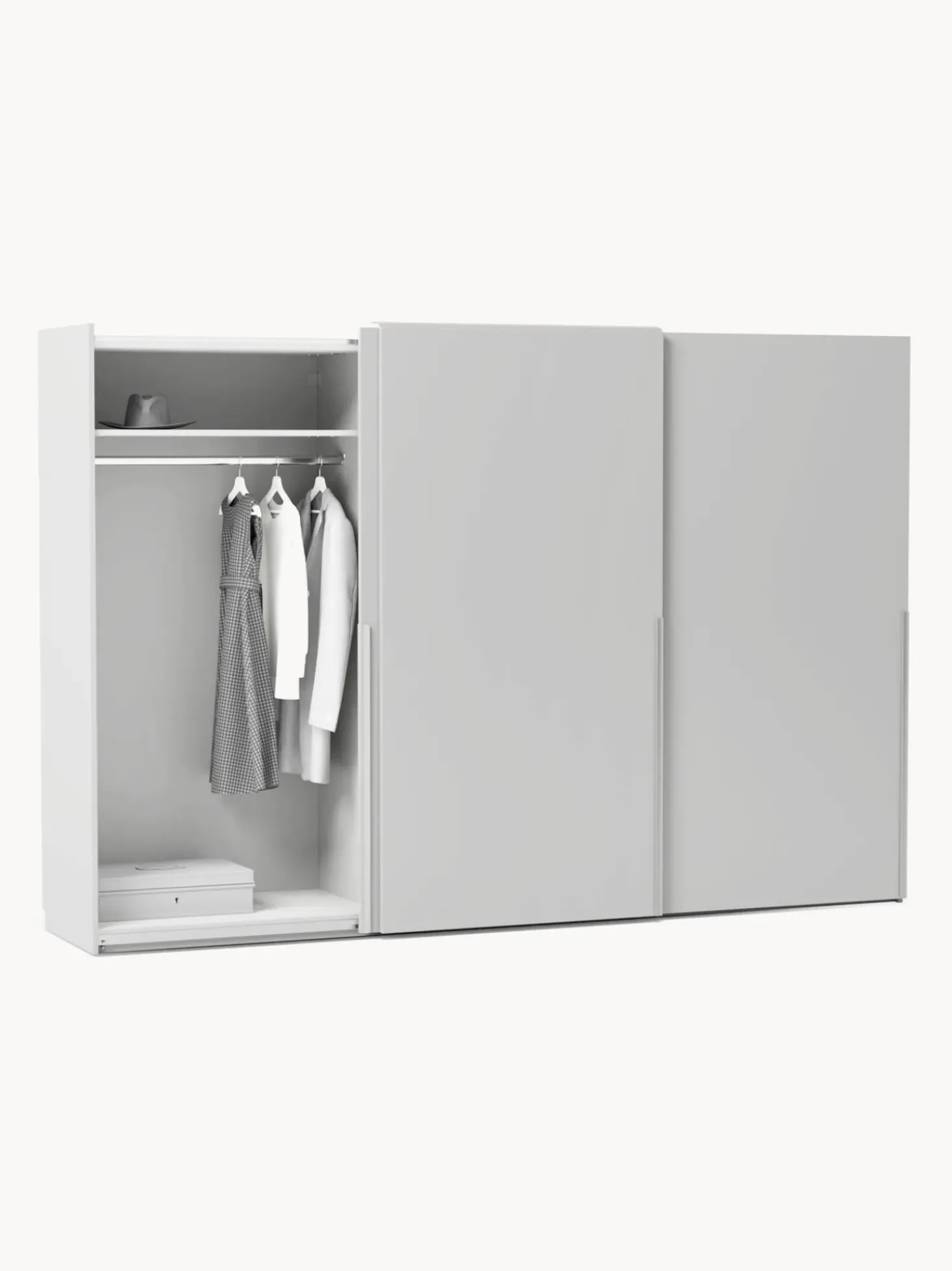 Armadio Componibile Con Ante Battenti Leon, Larg. 300 Cm, Diverse Varianti