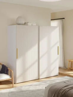 Armadio Componibile Con Ante Scorrevoli Simone, Larg. 200 Cm, In Diverse Varianti