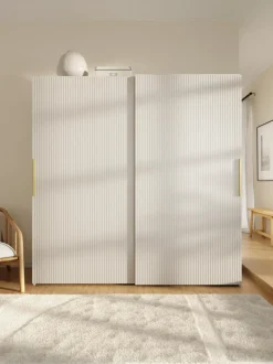 Armadio Componibile Con Ante Scorrevoli Simone, Larg. 200 Cm, In Diverse Varianti