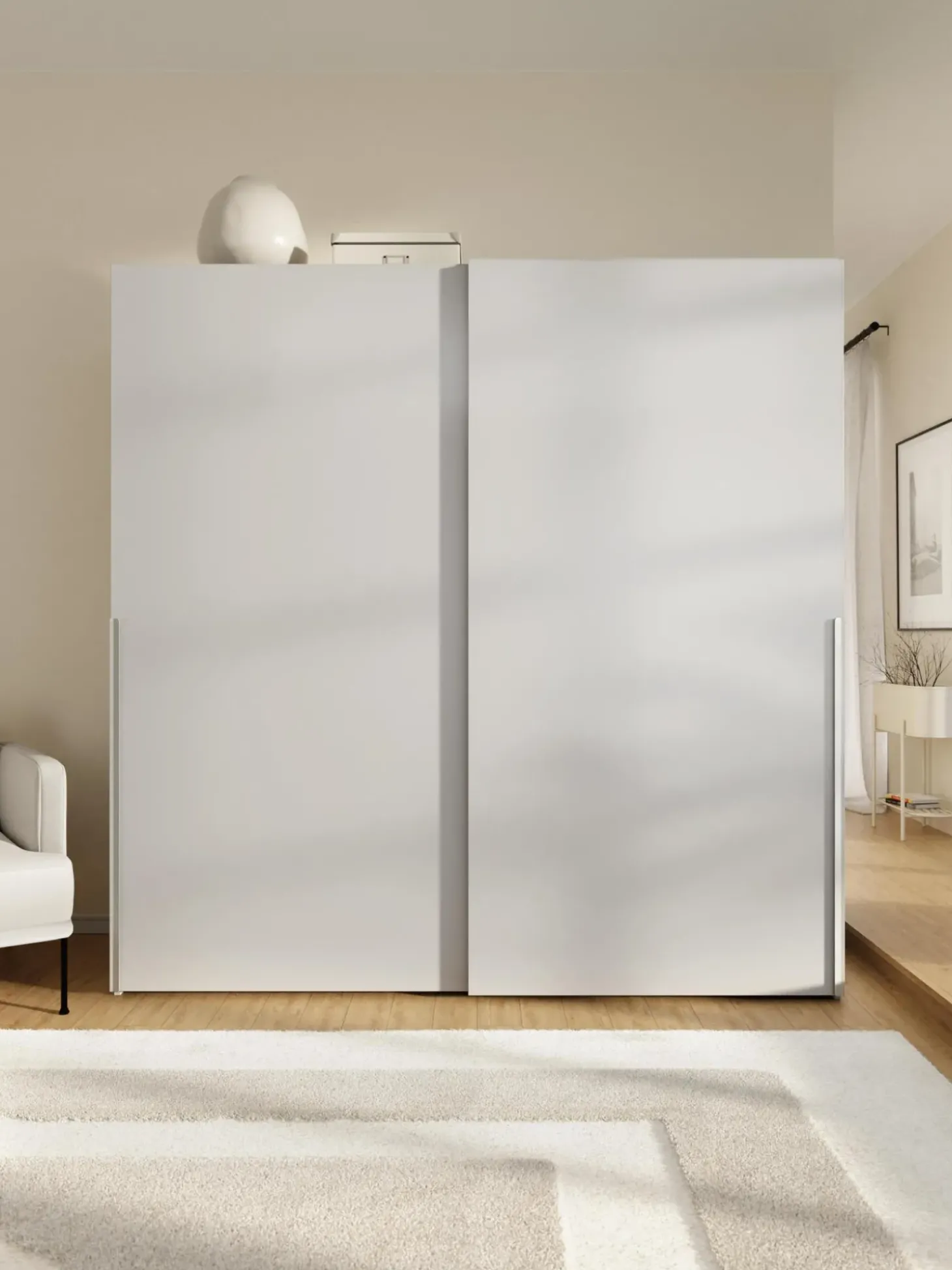 Armadio Componibile Con Ante Battenti Leon, Larg. 200 Cm, Diverse Varianti