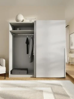 Armadio Componibile Con Ante Battenti Leon, Larg. 200 Cm, Diverse Varianti