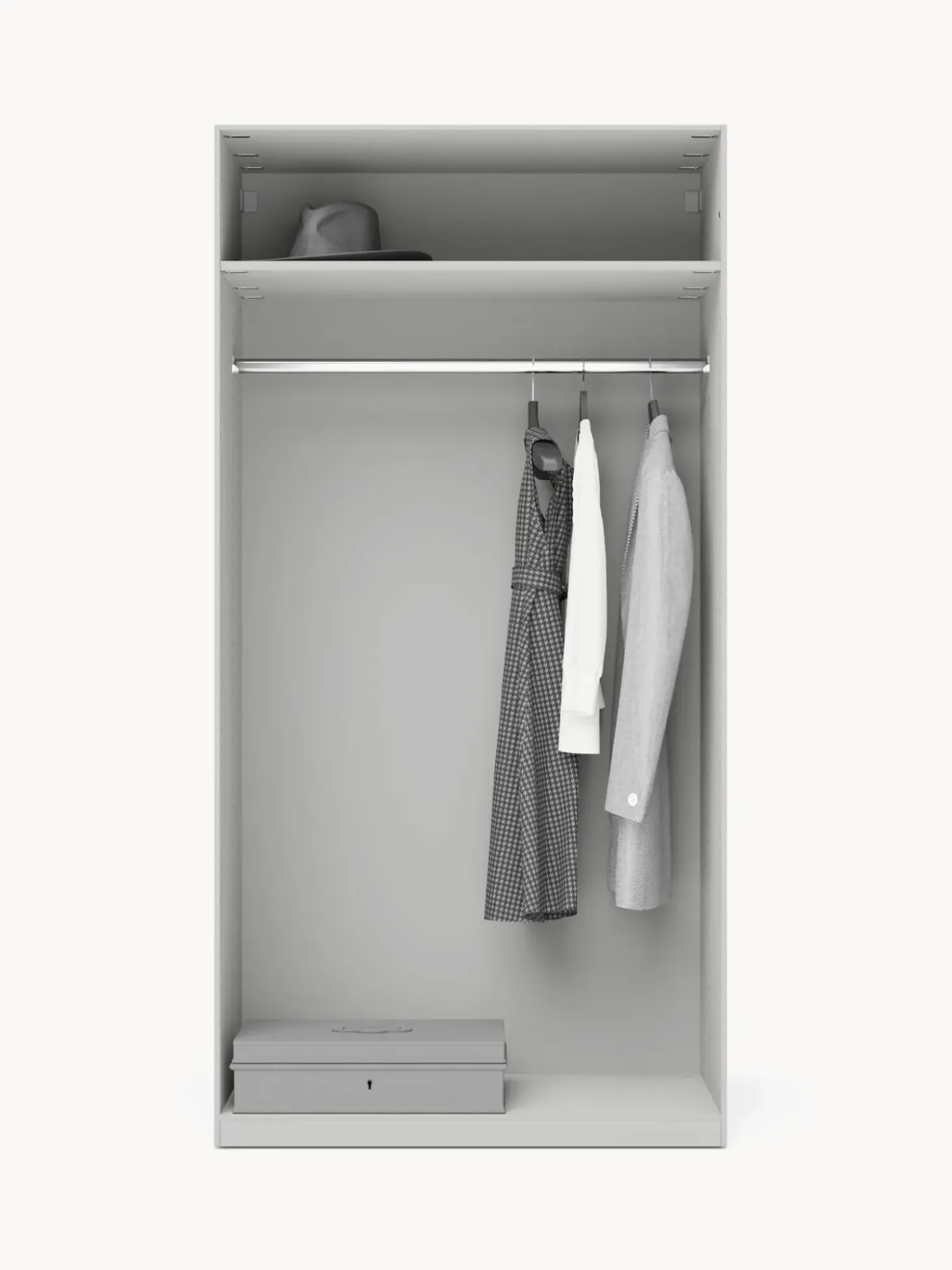 Armadio Componibile Con Ante Battenti Simone, Larg. 100 Cm, In Diverse Varianti