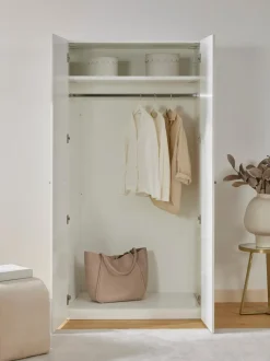 Armadio Componibile Con Anta Battente Charlotte, Larg. 100 Cm, In Diverse Varianti